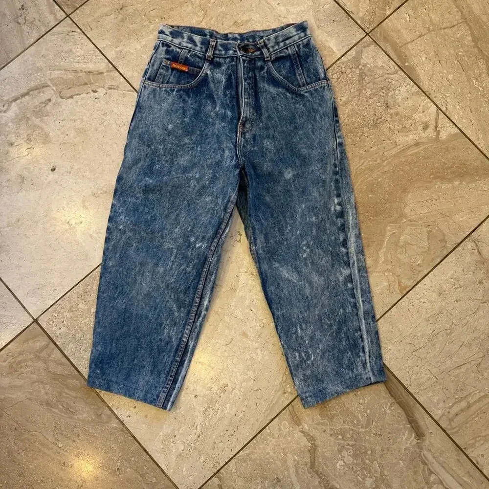 americanino jeans women's crops size 28" waist, 20" inseam